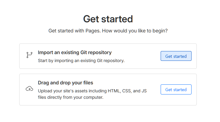 Git repository 연결