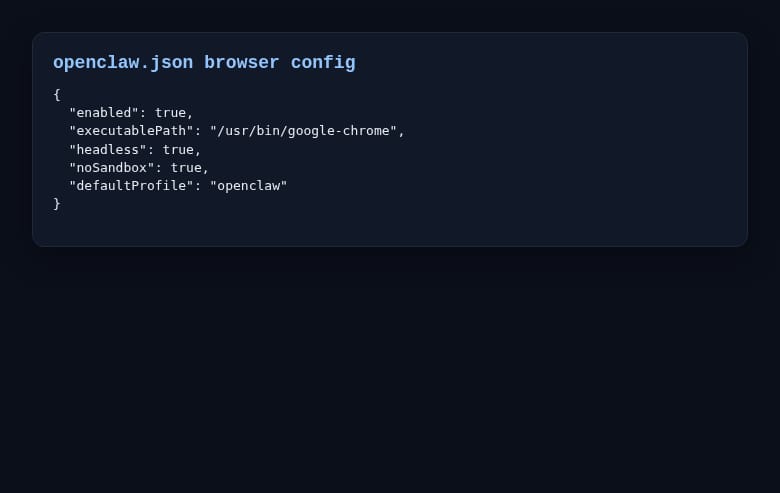openclaw.json browser 설정